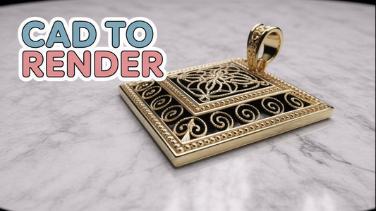 The CAD to render process: Steps, challenges, and optimization tips